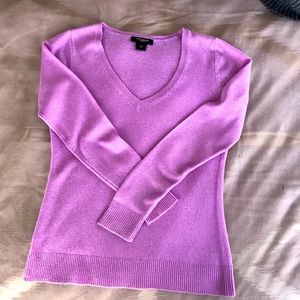 Ann Taylor Small Cashmere V Neck Sweater